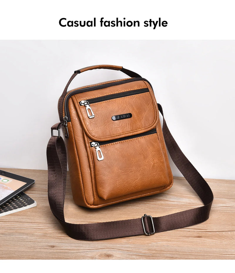 Bolsa Masculina Couro Ecológico