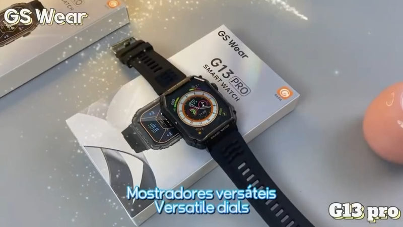 Smartwatch G13 Relógio Inteligente Masculino Esportivo